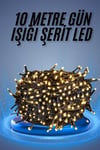 Led Işık Ağaç Süsleme Ampüllü Dekoratif Aydınlatma 10 Metre Gün Işığı