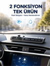 LED Işıklı Araç Ön Cam Telefon Numarası Gösterme Aparatı + 3 Seviyeli Hava Nemlendirici Yeni Nesil