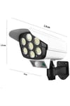 LED Lamba-Güneş Paneli Destekli Uzaktan Kumandalı Solar LED Lamba