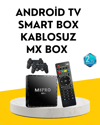 M8Pro Android TV Box ve Retro Oyun Konsolu – 10K Ultra HD Görüntü