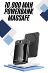 Magsafe Powerbank 10.000 mAh 22.5 Watt Hızlı Şarj Göstergeli Kablosuz Taşınabilir Şarj