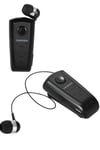 Makaralı Bluetooth Kulakiçi Yaka Kulaklığı Kablosuz Kulaklık