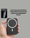 Manyetik ve Hızlı Kablosuz Şarj Güç Bankası Powerbank