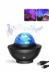 Masa ve Gece Lambası Renkli Projektör Işıklı Disko Topu Bluetooth Hoparlör