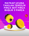 Matkap Ucu Temizlik Fırçası Seti Banyo Fayans Zemin İçin