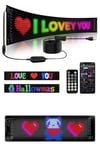 Matrix Led 16x192 Cama Yapışan Telefon Kontrollü Panel Dijital Ekran Kumandalı