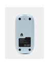 Mavi Kablosuz Mouse Bluetooth ve USB Çift Mod Bağlantılı