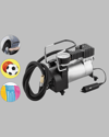Metal Gövdeli Oto Lastik Hava Kompresörü 12V 140 PSI Hızlı Şişirme