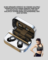 Metal Kasa Bluetooth Kulak İçi Kulaklık – Net Çağrı, Güçlü Bağlantı