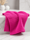 Mikrofiber Temizlik Bezi 40x40 cm Pembe İz Bırakmayan Çok Amaçlı Temizlik Bezi