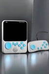 Mini Atari El Atarisi 3.5 inç Ekran Çift Konsol 666 Adet Retro Oyun Gameboy El Atarisi