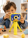 Mini Çocuk Dijital Fotoğraf Makinesi Type-C Şarjlı HD Video Kamera 2.0 İnç TFT Renkli Ekran
