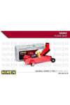 Niken 2 Ton Arabalı Hidrolik Kriko (Çantalı)