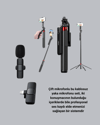 NPL2S TRİPOT +K11 YAKA MİKROFONU SET
