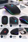 Ofis Ev Okul Kullanımına Uygun Şarjlı Kablosuz Mouse