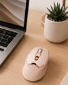 Ofis ve Laptop Kullanımına Uygun Şarjlı Wireless Mouse Sessiz Tuşlu
