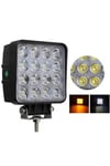 Oto Lamba 10 Led Işık Ayarlanabilir Yüksek Aydınlatmalı Beyaz Far