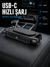 Otomobil Koltuk Başlığı Fanı Güçlü Turbo Hava Akışı Sunan Araç İçi Soğutucu