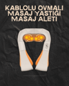 Ovmalı Isıtmalı Elektrikli Masaj Aleti – Boyun, Sırt, Bel, Omuz ve Bacak İçin Profesyonel Masaj Aleti