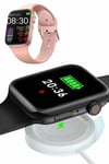 Pembe Akıllı Saat 49mm iOS & Android Uyumlu Arama Özellikli