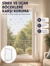 Pencere ve Balkon İçin Tek Kanatlı Kolay Takılan Sineklik