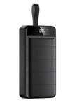 Powerbank 50.000 Mah Dijital Göstergeli Taşınabilir 4 Portlu Hızlı Powerbank