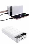 Powerbank 50.000 Mah Dijital Göstergeli Taşınabilir 4 Portlu Hızlı Powerbank Yeni Nesil