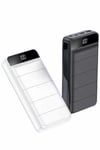 Powerbank 50.000 Mah Dijital Göstergeli Taşınabilir 4 Portlu Hızlı Powerbank Yeni Nesil