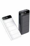 Powerbank 50.000 Mah Dijital Göstergeli Taşınabilir 4 Portlu Hızlı Powerbank