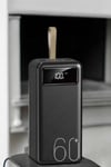Powerbank 60.000 MAH 4 Portlu Uzun Şarj Süreli Dijital Göstergeli