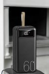 Powerbank 60.000 MAH 4 Portlu Uzun Şarj Süreli Dijital Göstergeli