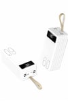 Powerbank 60.000 Mah Taşınabilir Şarj Hızlı El Fenerli Dijital Göstergeli