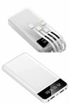 Powerbank Şarj Cihazı 4 Çıkışlı 20.000 MAH Powerbank Kompakt Yüksek Kapasiteli Hızlı Şarj