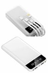 Powerbank Şarj Cihazı 4 Çıkışlı 20.000 MAH Powerbank Kompakt Yüksek Kapasiteli Hızlı Şarj