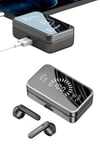 Powerbankli Bluetooth Kulaklık Yüksek Ses Aynalı Çift Dijital Gösterge Ekranı