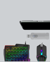 Profesyonel Mobil Oyun Seti | Yüksek DPI Mouse + Ergonomik Klavye