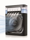 Püskürtmeli Masaüstü Fan 5 Başlıklı Serinletici, 600 ml Su Haznesi, 3 Kademe Fan, Type-C Bağlantı