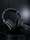 RGB Işıklı Bluetooth Mikrofonlu Kulaklık Uzun Süreli Kullanım Type-C Şarjlı
