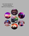 RGB LED Disko Topu Projektör – Ev Partileri, Doğum Günleri ve Eğlence İçin Işık Şovu