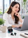 RGB Şarj Kutulu TWS Kablosuz Kulaklık Bluetooth 5.4 HD Voice Type-C Şarj Destekli
