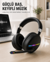 RGB SİYAH KULAKLIK MAX-17