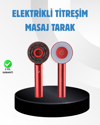 Saç Büyüme Destekleyici Elektrikli Masaj Tarak LED ve Titreşimli