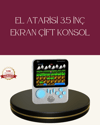 Şarjlı 3.5 İnç Retro Oyun Konsolu