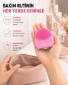 Şarjlı Su Geçirmez Yüz Temizleme ve Masaj Aleti – 3 Fonksiyonlu Yeni Nesil