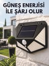 Sensörlü Solar Bahçe Lambası Geniş Açılı LED Aydınlatmalı Balkon Garaj ve Bahçe Işığı