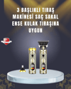 Sıfır Boşluk T Bıçaklı Erkek Bakım Seti – Çok Başlıklı