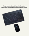 Şık ve Sessiz Tasarımlı Işıklı Klavye Mouse Seti – Şarjlı, Wireless