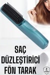 Sıkı Dişli Taşınabilir İyon Özelliği Seyahat Tipi Saç Düzleştirici Fön Tarak