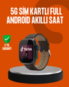 SIM Kartlı Akıllı Saat AMOLED Ekran Android Sistem