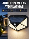 Solar Güçlü 100 LED Bahçe Lambası – Enerji Tasarruflu, Suya Dayanıklı ve Geniş Açılı Işık